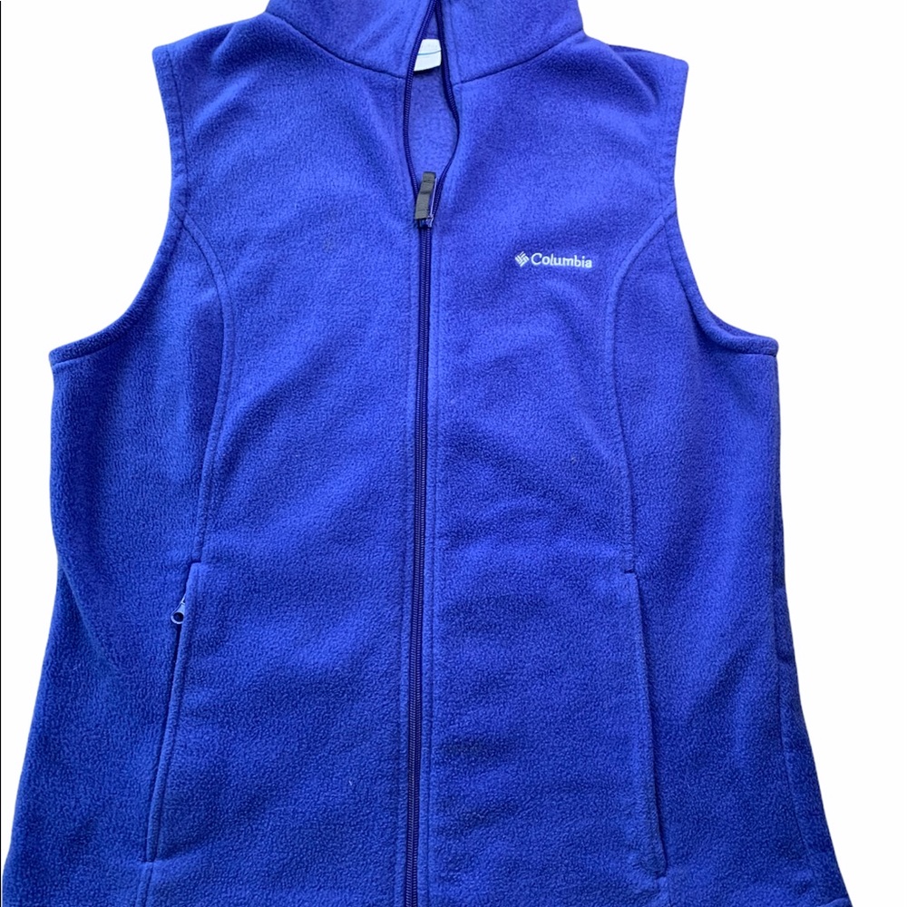 Columbia Women's Royal Blue Fleece Vest